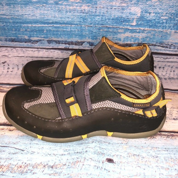 Sperry Other - SPERRY Figawi TOP-SIDER Gray Yellow 11.5 Rubber